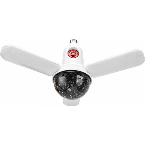 Projecteur LED E27 48 W avec haut-parleur Bluetooth, plafonnier musical RGB, télécommande, 85-265 V (1/3)