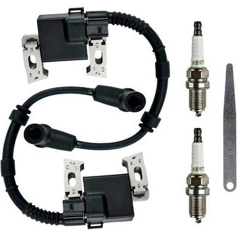 Bobine d'allumage 30500-Z6L-043 pour Honda GX690 GX630 - Kit Double avec Jauge et - Pièce Rechange Moteur Thermique (1/5)