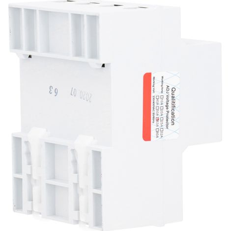 STVP-936 Protection contre les surtensions/sous-tensions intelligente, triphasée, avec affichage LCD, réarmement automatique et réglable, 230 V/400 V AC63A (1/5)