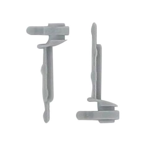 Adaptateur synchronisation push to open type a - Décor : Gris - Matériau : Plastique - HETTICH