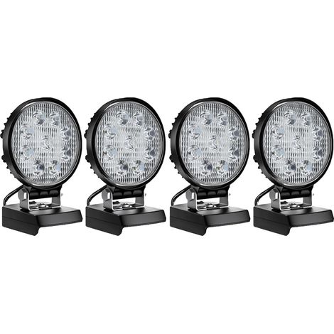 LED-Arbeitsleuchte, 2000 Lumen, 120°-140° Abstrahlwinkel (1/2)
