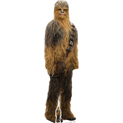 Figurine en carton Chewbacca - Les dernier Jedi Star Wars Episode VIII- Haut 195 cm