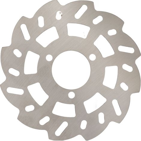 Disque de frein 140 mm, fixation 3 boulons, acier renforcé, 8 trous, léger, installation facile, pièces détachées pour VTT et vélos de route. (1/5)
