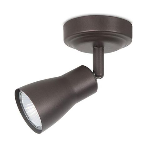 Forlight Proyector Ip20 Safran Single Gu10 8W Marrón 550Lm