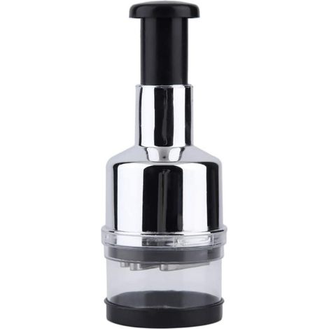 Hachoir de cuisine manuel acier inoxydable pour légumes 8 cm (1/2)