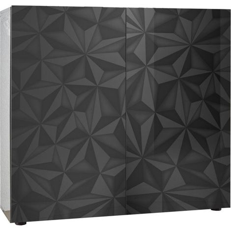 Buffet PRAGUE gris anthracite (1/5)