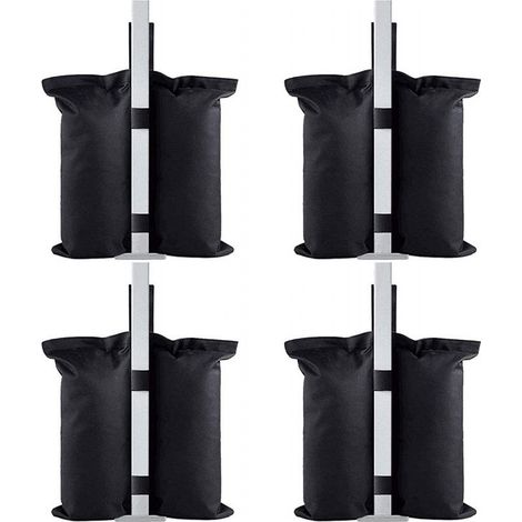 4 Pièces de Lest pour Tonnelle, Sacs de Poids Industriels Imperméables pour Tentes Pliantes, Auvents et Parasols (1/5)