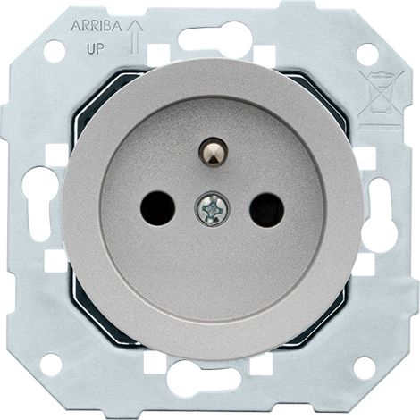 FONTINI Prise 2P+T ALU GLOSSY DOM (1/3)