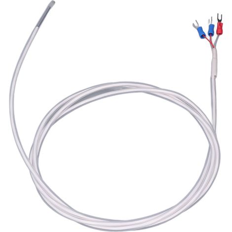 Sonde thermocouple de type K RTD PT100, capteur de température, détecteur, jauge haute précision étanche avec câble de 2 mètres