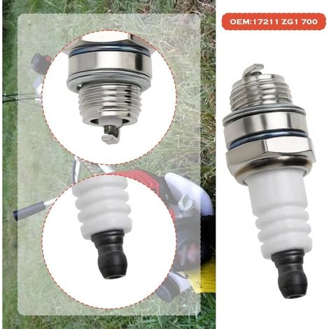 2 Filtres à Air pour Tondeuse à Gazon Compatible avec Honda GV100 HR173 HRB423 HRB535 éponge Filtrante+Bougie Allumage L7T 17211 ZG1 700 Pièces Rechange pour Tondeuse à Gazon (1/5)