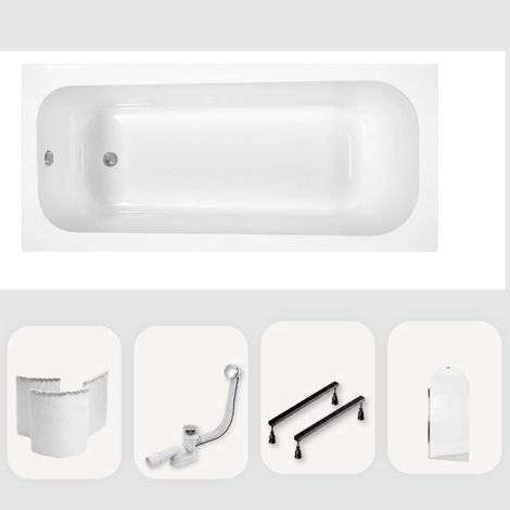 Baignoire OPTIKA 180x80 habillage + PB (1/5)
