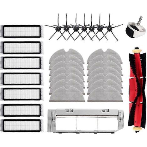 Brosse rouleau filtre chiffon de lavage accessoire d'aspirateur pour Roborock S5 S50 S51 S52 S55 S6 S6 Pure S6 MaxV pièces d’aspirateur (1/5)