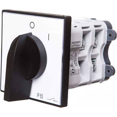 Interruptor de levas 63A 01 3F ŁUK Montaje en panel IP65
