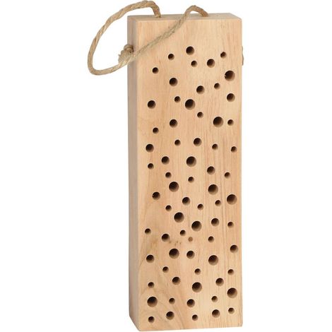 Bienenblock SILEA Erlenholz, 10x6x29 cm (1/4)