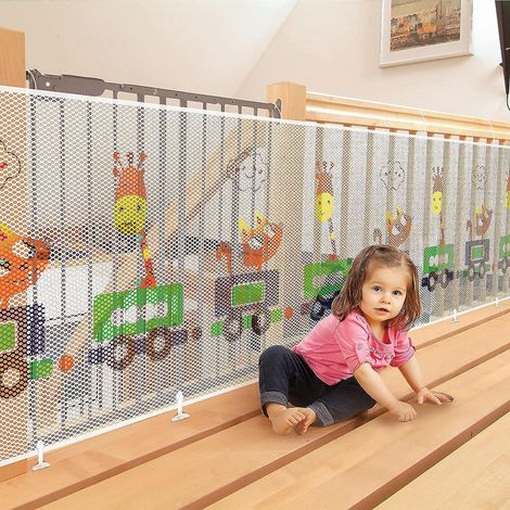 filet De Scurit Pais Pour Enfants (300lx79h Cm),filet De Scurit 3m Pour Escalier De Train D'animaux,filet De Scurit Pour Balcon De Bb (1/5)