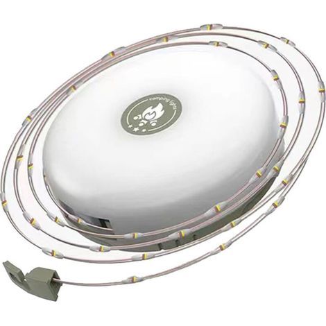 Camping-Lichterkette, 8 Leuchtmodi, 2000 mAh, Leuchtdauer bis zu 14 Stunden, 4-in-1 wiederaufladbare tragbare Outdoor-Lichterkette (1/5)