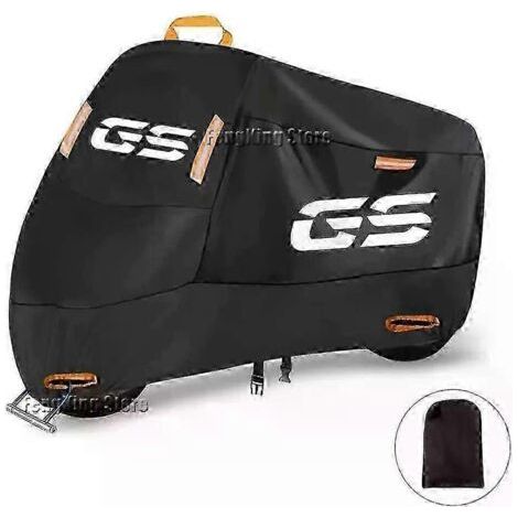 Tofor Motorradabdeckung für BMW R1200GS, R1250GS, R 1200GS, R1250 LC Adv, wasserdicht, ganzjährig, staubdicht, UV-Schutz, Größe 4XL (für Breiten von 2301 bis 2600 mm). (1/5)