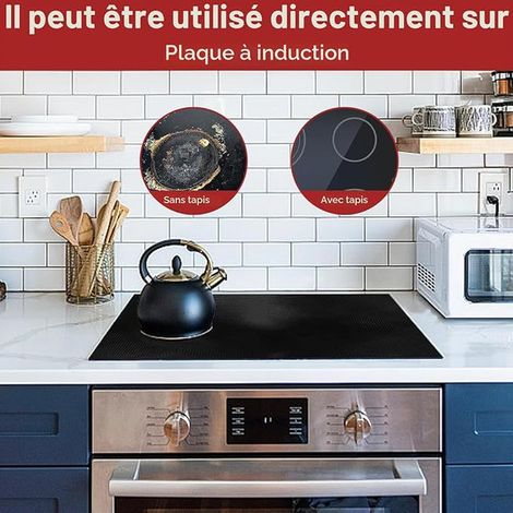 Silicone Induction Hob Mat Protection Mat Large Protection Induction Hob Magnetic Cooktop Non Slip