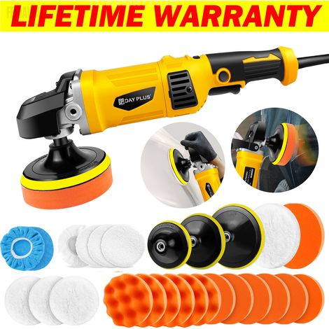 Car Polisher Sander Buffer Rotary Polishing Machine Electric Pad Kit Detailing (1/5)