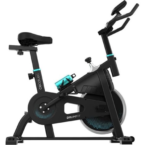 Cecotec Bicicleta Estática Indoor Compacta con Volante de Inercia 6Kg DrumFit Indoor 6000 Compact. Pantalla LCD (1/5)