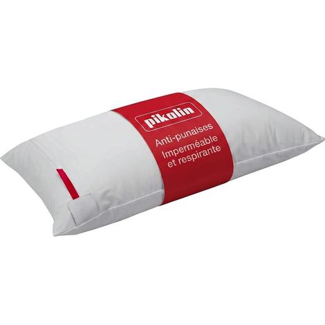 Taie d´Oreiller 75 x 40 cm Imperméable avec Traitement Anti-Acariens - Taie Respirante avec Fermeture à Glissière et Lavable (1/5)