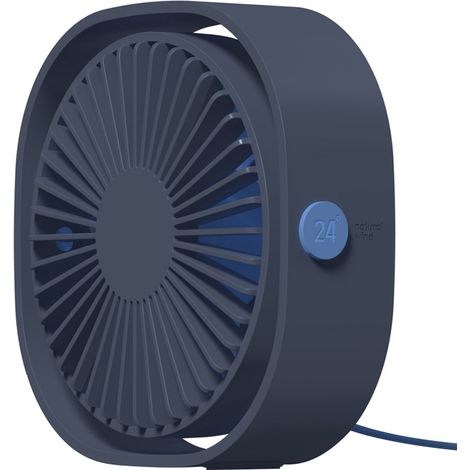 Leiser Mini-Tischventilator, 360° drehbar, tragbar und ideal für Studenten, Bett, Reisen, Camping, Büro und Zuhause. USB-Anschluss.