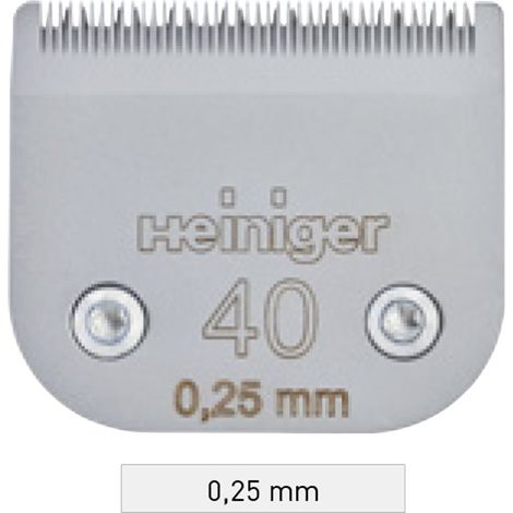 Heiniger Saphir lame de tondeuse de 0,25 mm pour chiens et chats