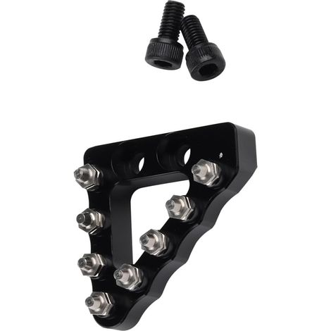 Pédale de frein de route avec crampons antidérapants, embrayages, systèmes de freins, mise à niveau de l'assemblage de pédale d'arrêt en aluminium pour une utilisation sur vélo (1/5)