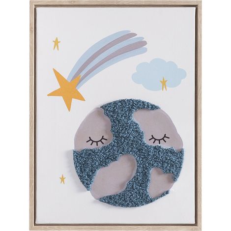 Quadro decorativo 30x40 cm con texture tessile Haley Kids SKLUM (1/5)