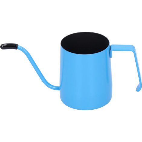 Cafetière à col de cygne 350 ml, bec fin en acier inoxydable, verseuse fabriquée à la main (1/5)