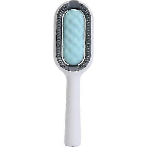 Brosse 3-en-1 pour chats d'intérieur : toilettage, massage et élimination des poils morts (meubles) – Peigne autonettoyant (1/5)