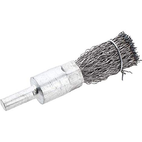 Brosse métallique type stylo — Accessoire pour outil rotatif (Spéc. : 6 x 16 mm) (1/4)