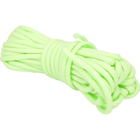 Corde Parachute Lumineuse 10M 9 Ames Nylon 140kg Pour Camping Randonnee Extérieur - 1 Pièce (1/5)