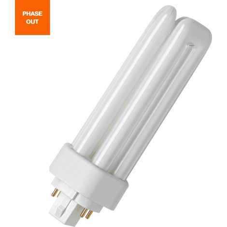 Lampada fluorescente compatta gx24q 18w 4000k ledvance dte18840