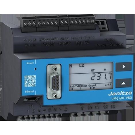 Janitza UMG 604-PRO 230V Spannungsqualitäts-Analysator (1/4)