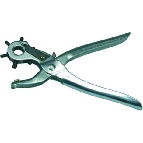 PINZA FUSTELLATRICE in acciaio cromato con 6 fustelle FER 105774