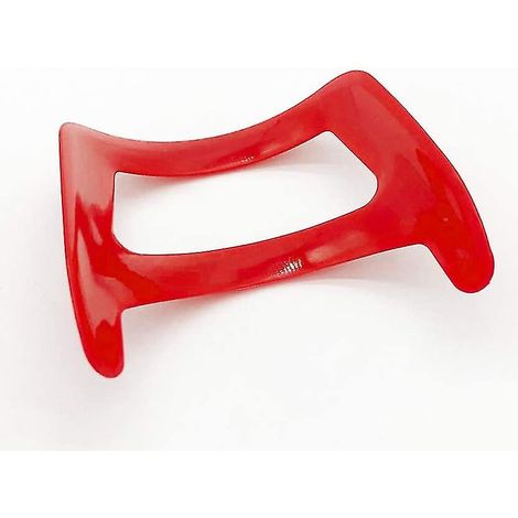 Kit de rasage et de coupe pour hommes, convient à tous les guides d'auto-coupe, accessoires de coiffure (1 pièce, rouge) (1/3)