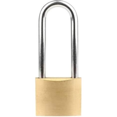 Cadenas en Laiton 30 mm Universel avec 3 Clés, Anse Longue/Courte pour Casiers, Sport, École, Jardin et Clôtures