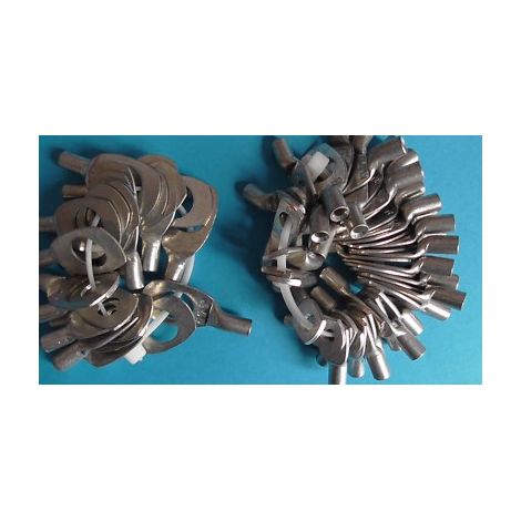 LOT de 10 COSSES ‚àö‚Ä† SERTIR en Cuivre ‚àö©tam‚àö© 16mm¨‚â§/12mm SIMEL 16/12