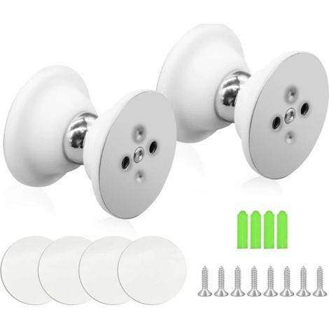 pezzi Fermaporta magnetico in silicone per camper, chiusura porta per furgone camperizzato, fermaporta magnetico senza foratura, fermaporta per camper, vani porta per barche, accessorio (1/4)