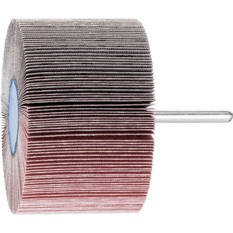 PFERD Korund Fächerschleifer F Ø 80x50mm Schaft-Ø 6 mm A320 für Feinschliff und Finish (1/5)