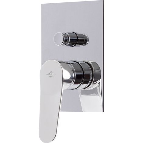 Presto Dalma 7207400 Grifo ducha monomando mezclador empotrable 2 vías cromo (1/2)