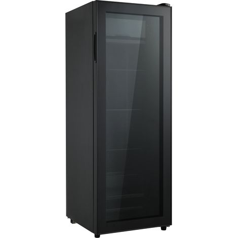 Mini réfrigérateur 128 L, congélateur 8 L, LED, silencieux, 94 canettes, compresseur