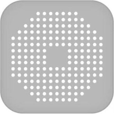 Filtre à cheveux pour douche Gris ou blanc Filtre en silicone pour lavabo, baignoire et douche - Bouchon en caoutchouc pour salle de bain et cuisine (gris)