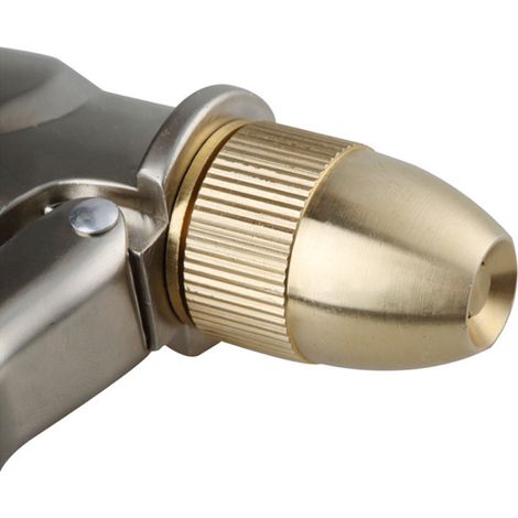 Pistolet à eau haute pression Machine de lavage de voiture Jet laveuse tuyau d'arrosage arroseur outil de nettoyage, pistolet de pulvérisation de jardin une pièce (1/2)