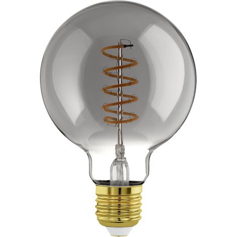 Lampe LED E27 dimmable, filament vintage spirale, ampoule Edison (1/5)