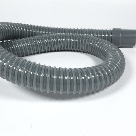 90° Drain Hose - 45 x 32 mm for Tap Connection - Made from Recyclable Recycled Plastic - Grey (1/5)