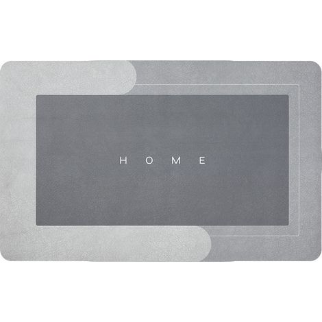 Tapis De Sol Super Absorbant, Bain Antidérapant Absorbant, Mousse À Mémoire, Bain À Séchage Rapide, Tapis de Salle de Bains - Carré 4060cm (1/5)