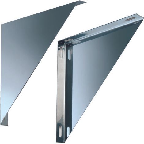 Coppia supporto per piastra intermedia coppia supporti per piastra di base e intermedia dn100