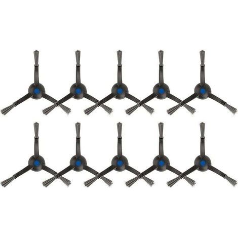 (10 pièces) Pièces de rechange pour brosses latérales compatibles avec aspirateur robot ECOVACS DEEBOT X5 Omni. X5 Pro Omni. bross